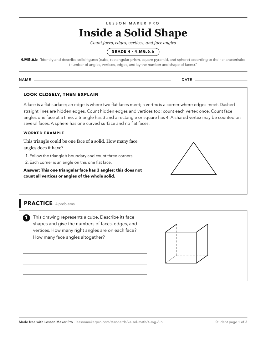 Preview of the 4.MG.6.b printable worksheet