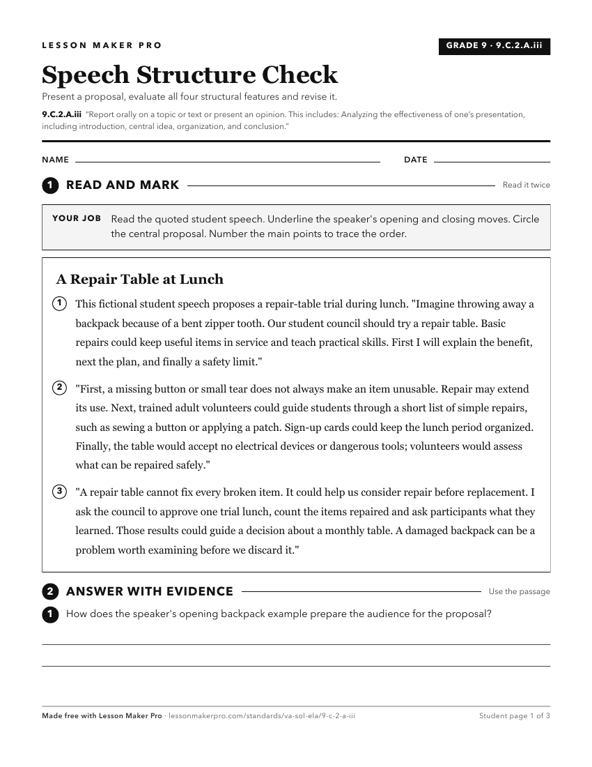 Preview of the 9.C.2.A.iii printable worksheet