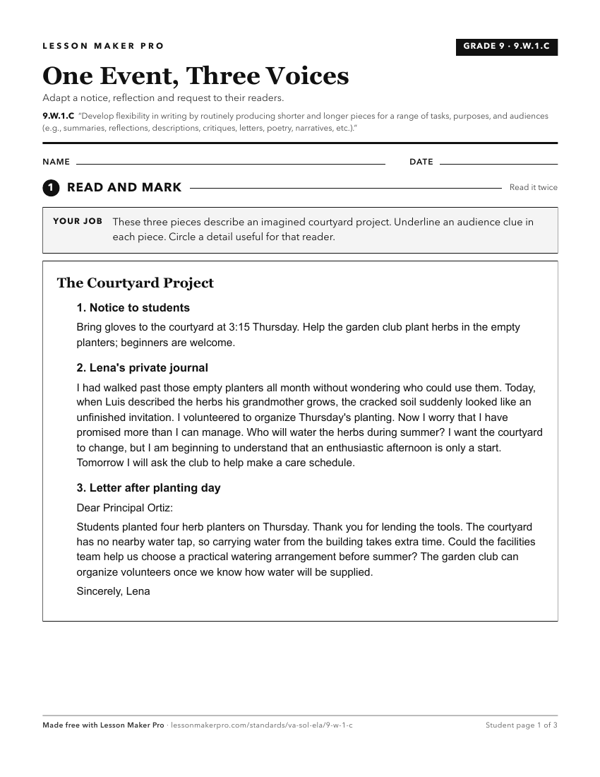 Preview of the 9.W.1.C printable worksheet