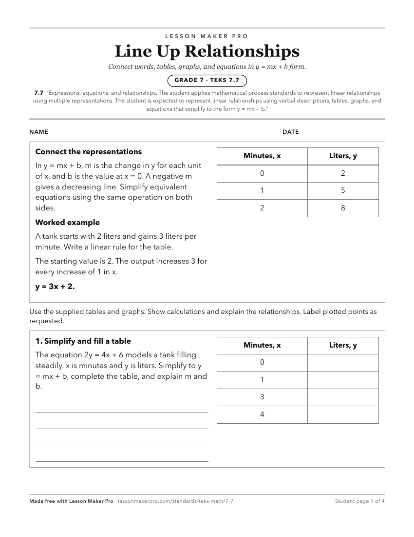 Preview of the 7.7 printable worksheet
