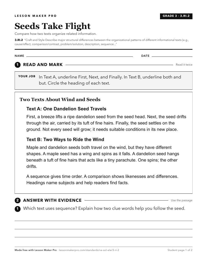 Preview of the 3.RI.2 printable worksheet