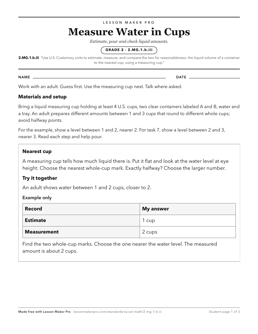 Preview of the 2.MG.1.b.iii printable worksheet