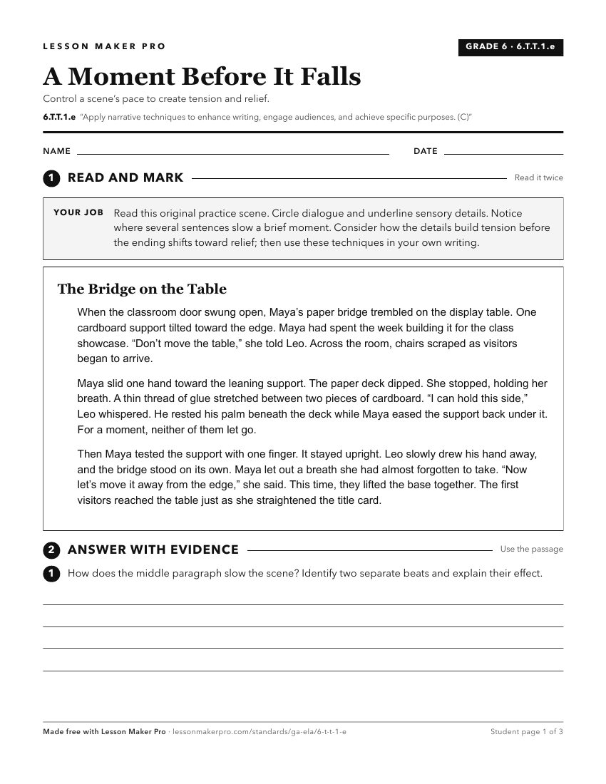 Preview of the 6.T.T.1.e printable worksheet
