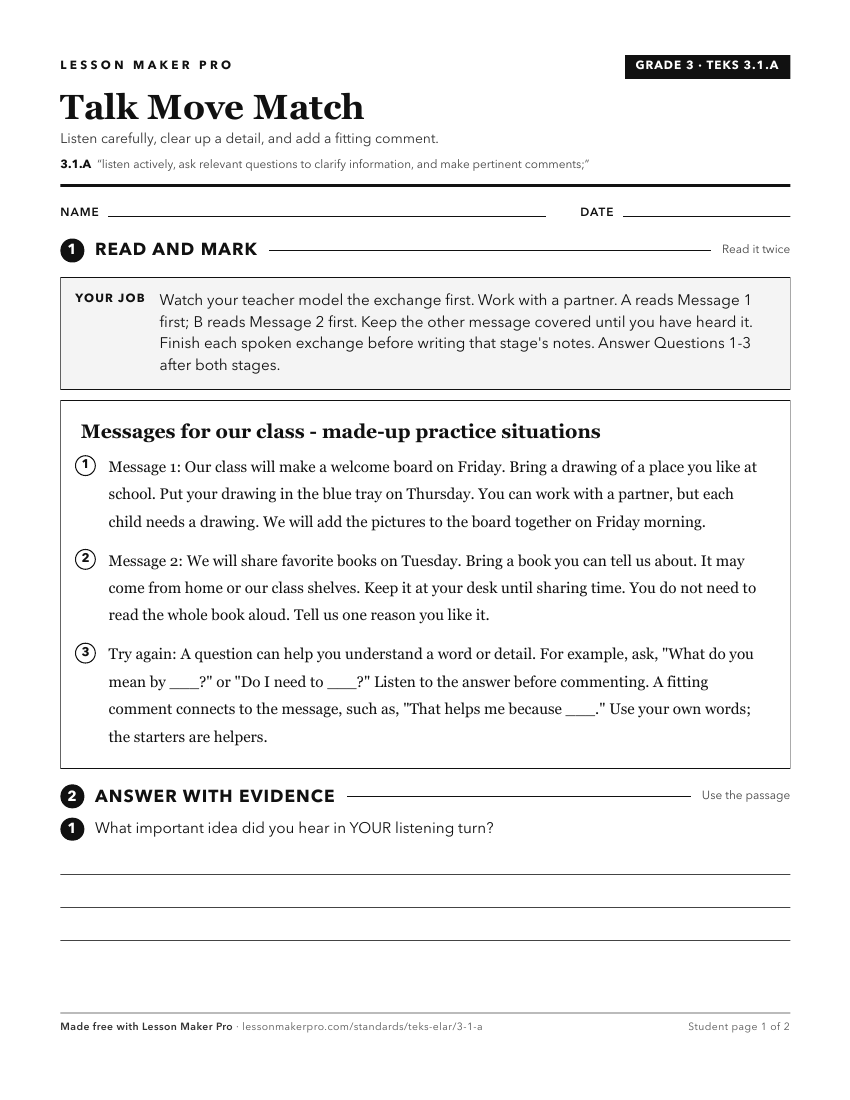 Preview of the 3.1.A printable worksheet