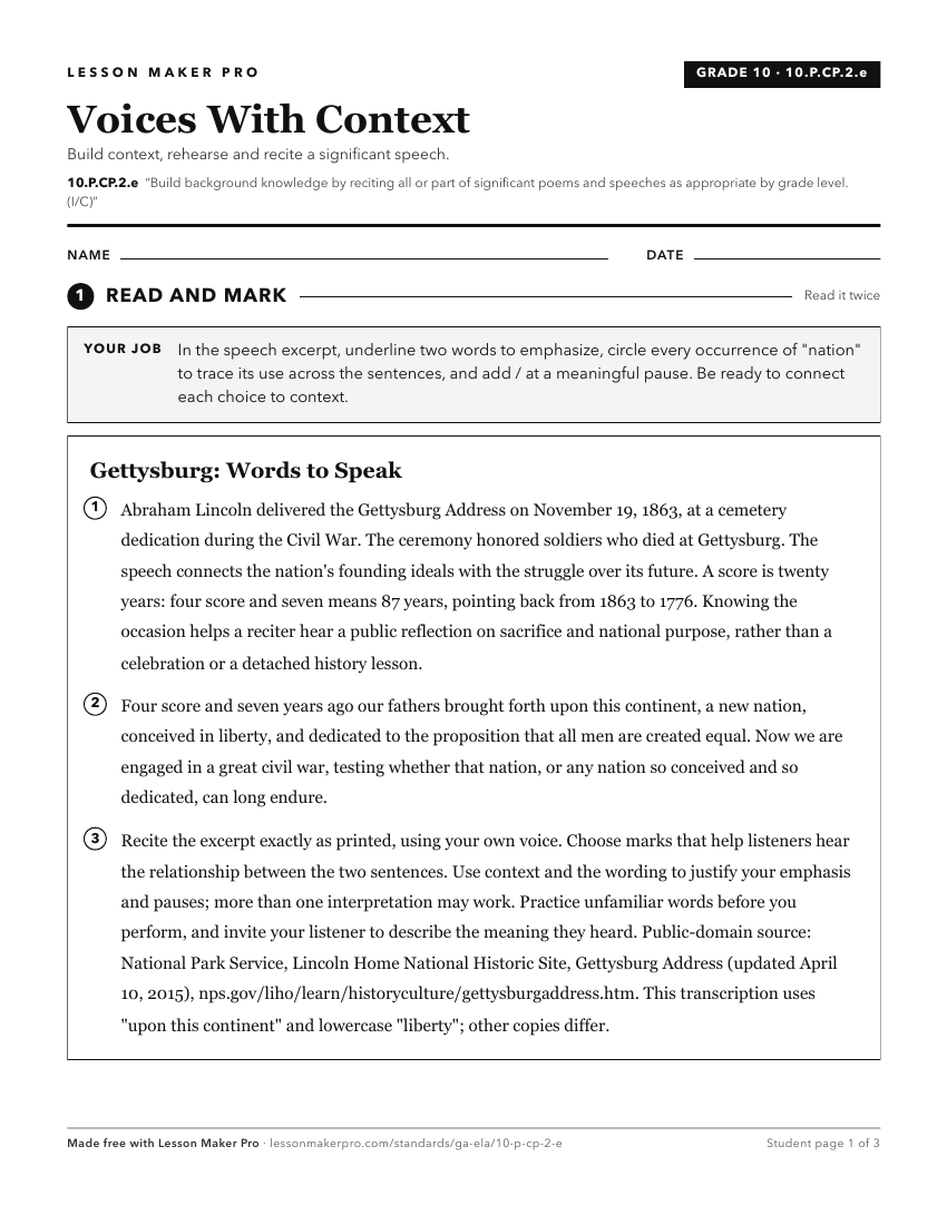 Preview of the 10.P.CP.2.e printable worksheet