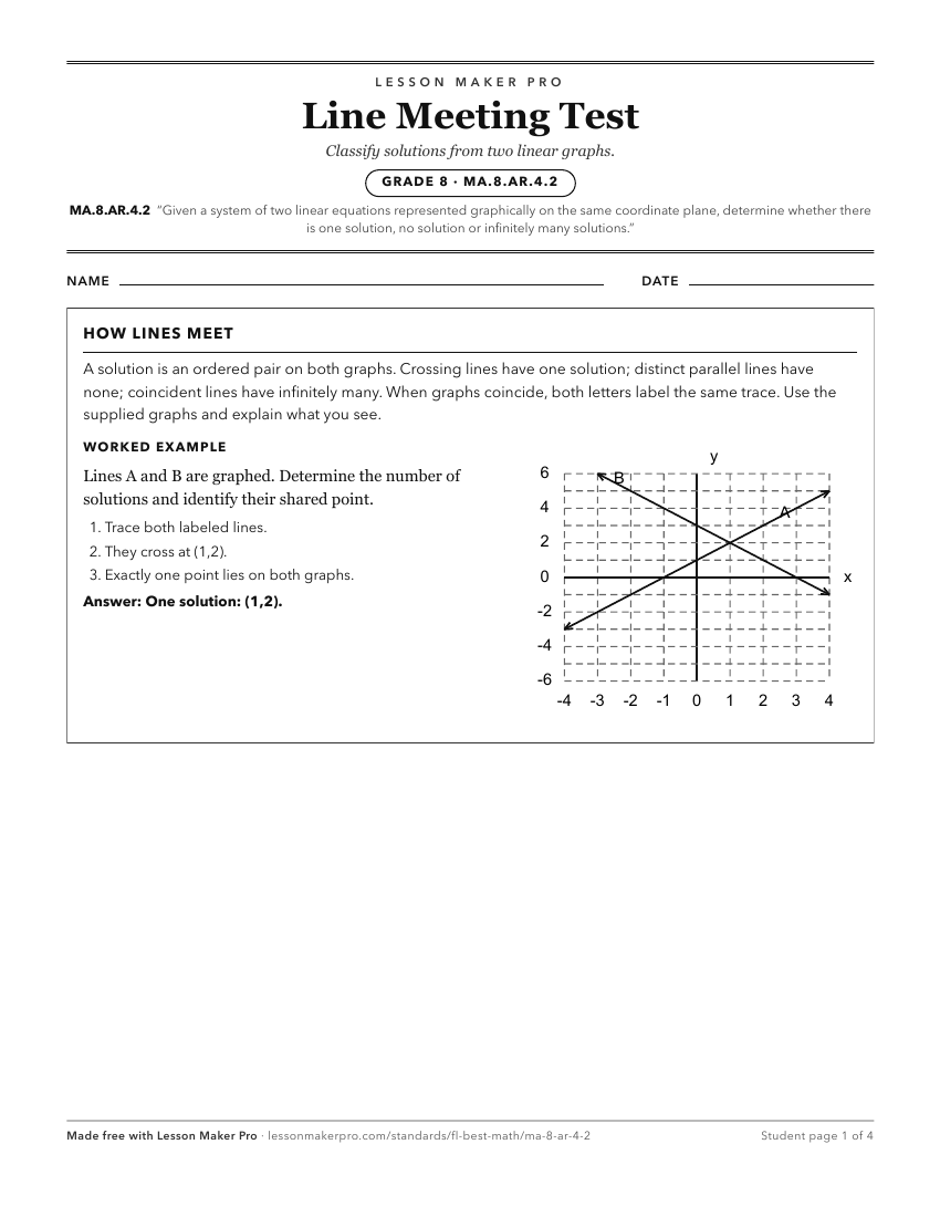 Preview of the MA.8.AR.4.2 printable worksheet