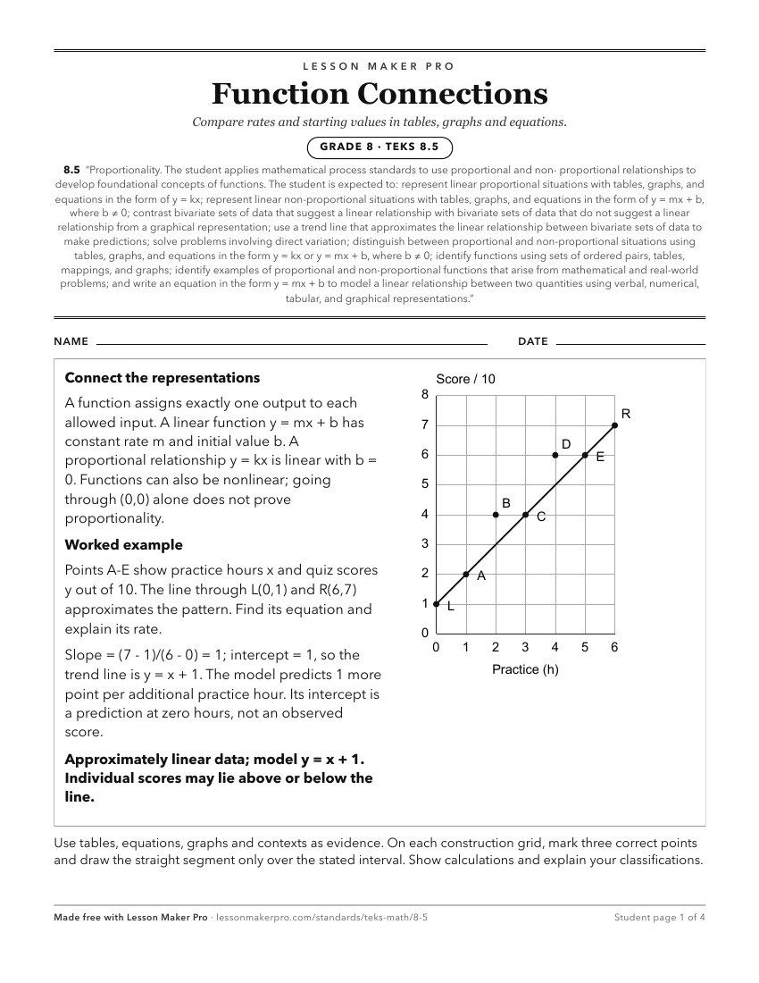Preview of the 8.5 printable worksheet