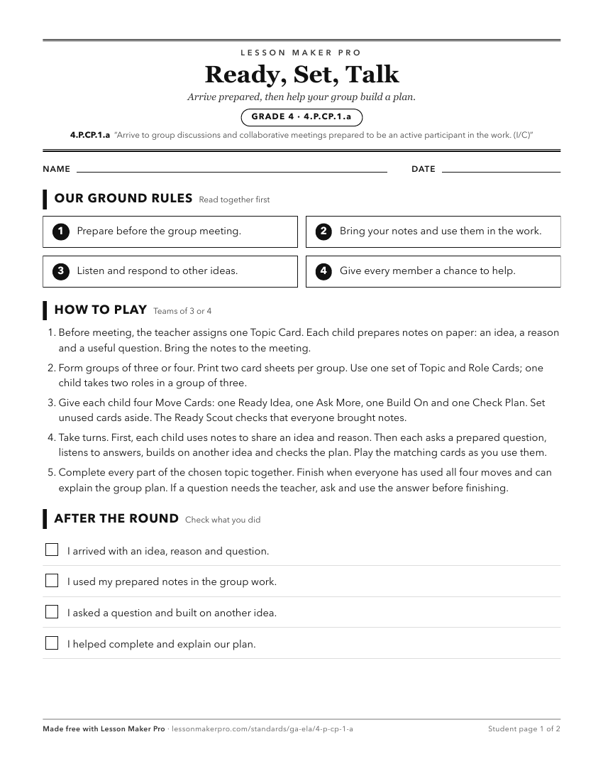 Preview of the 4.P.CP.1.a printable worksheet