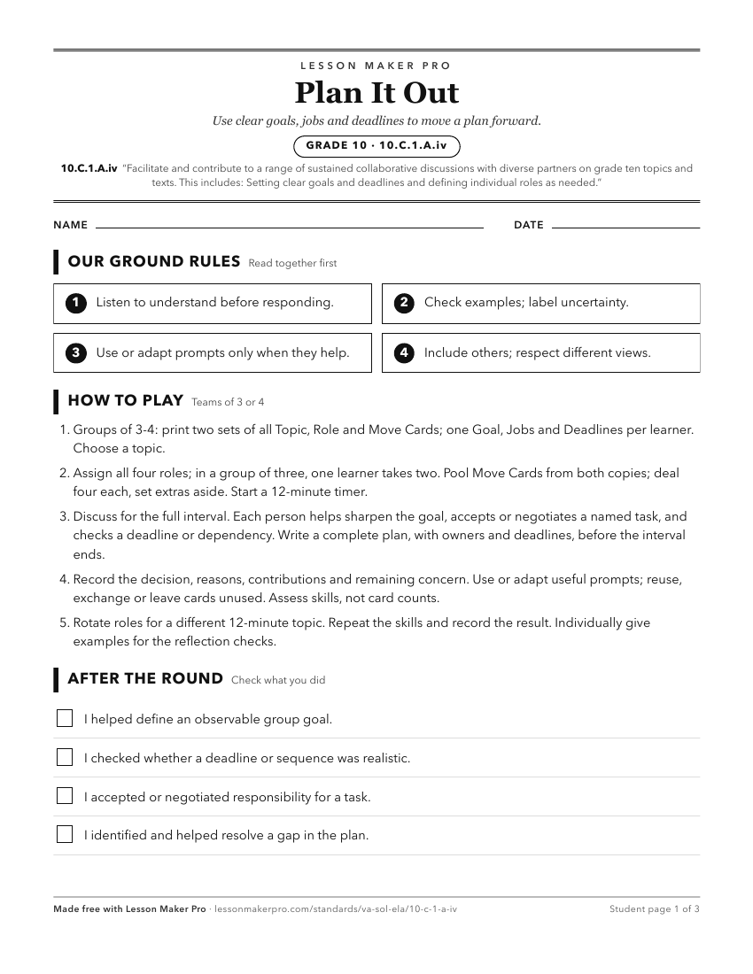 Preview of the 10.C.1.A.iv printable worksheet