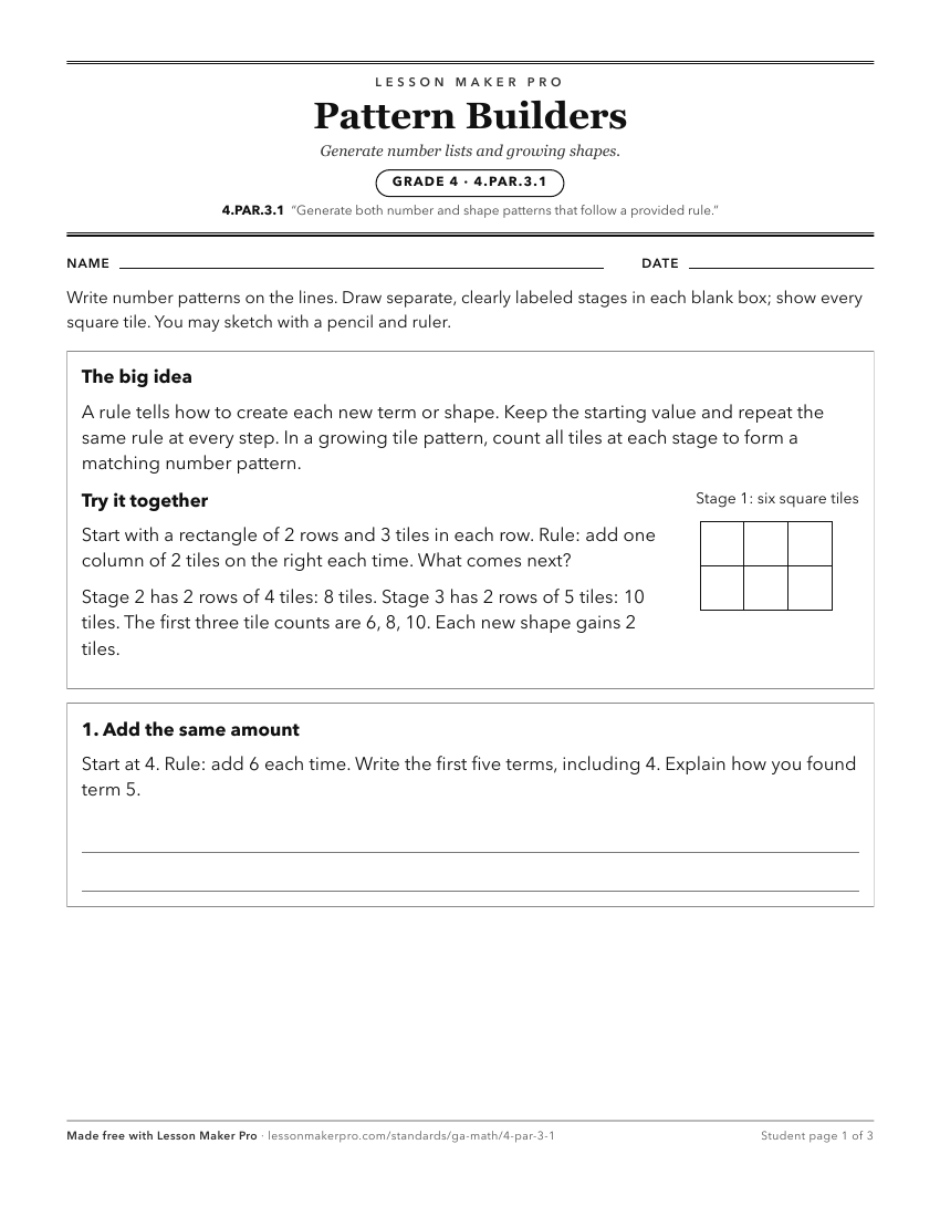Preview of the 4.PAR.3.1 printable worksheet