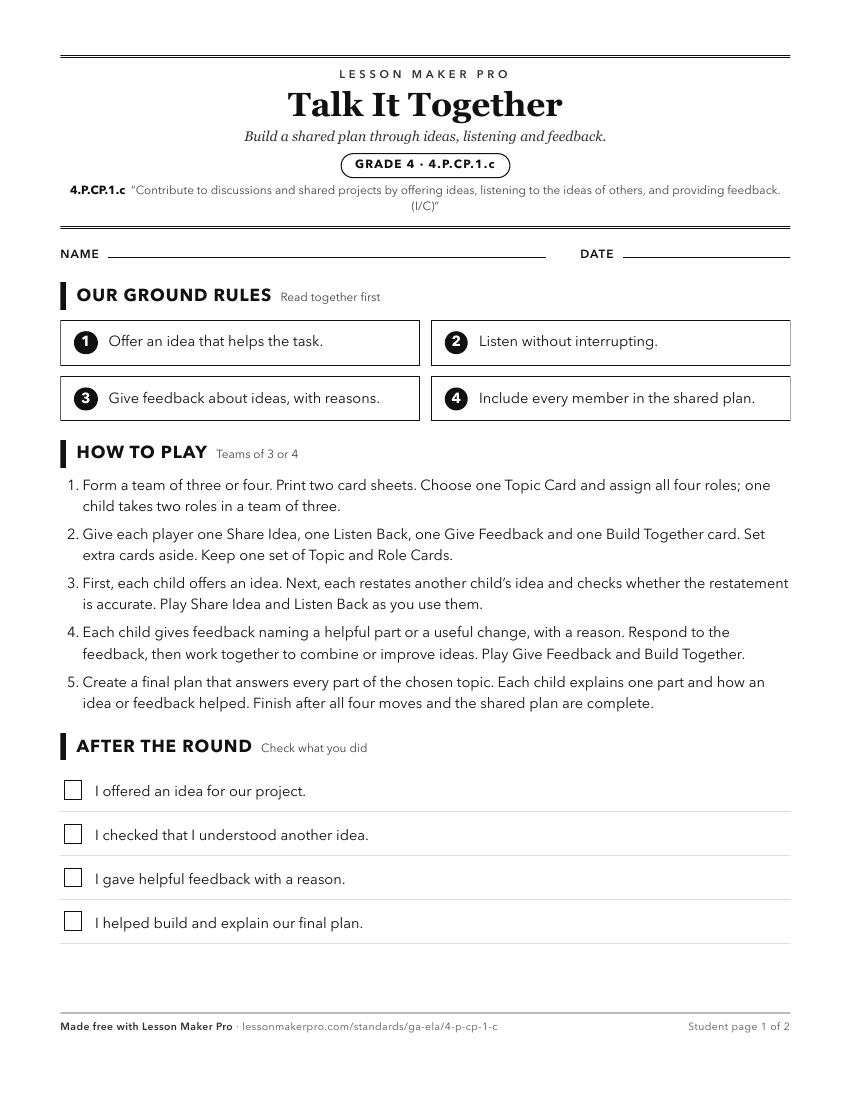 Preview of the 4.P.CP.1.c printable worksheet