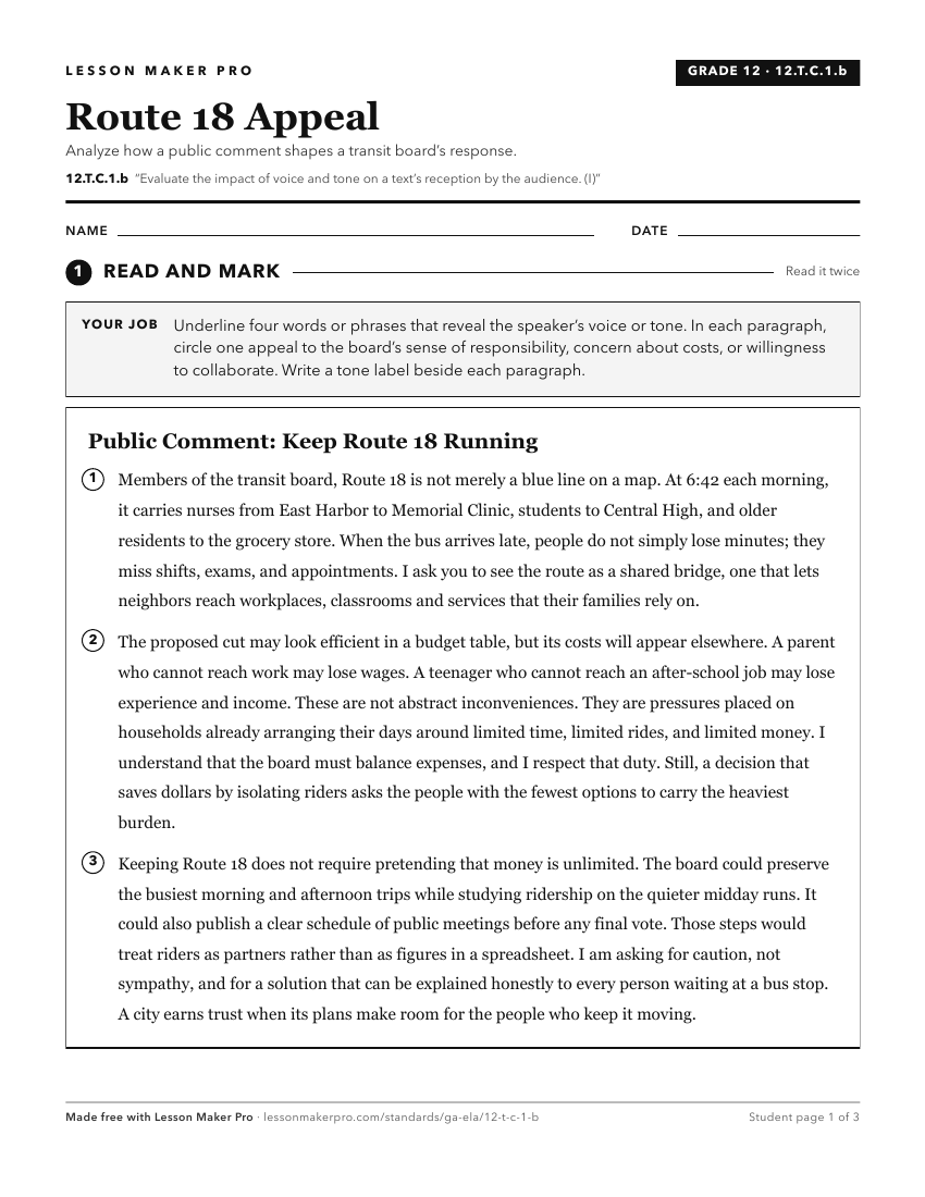 Preview of the 12.T.C.1.b printable worksheet