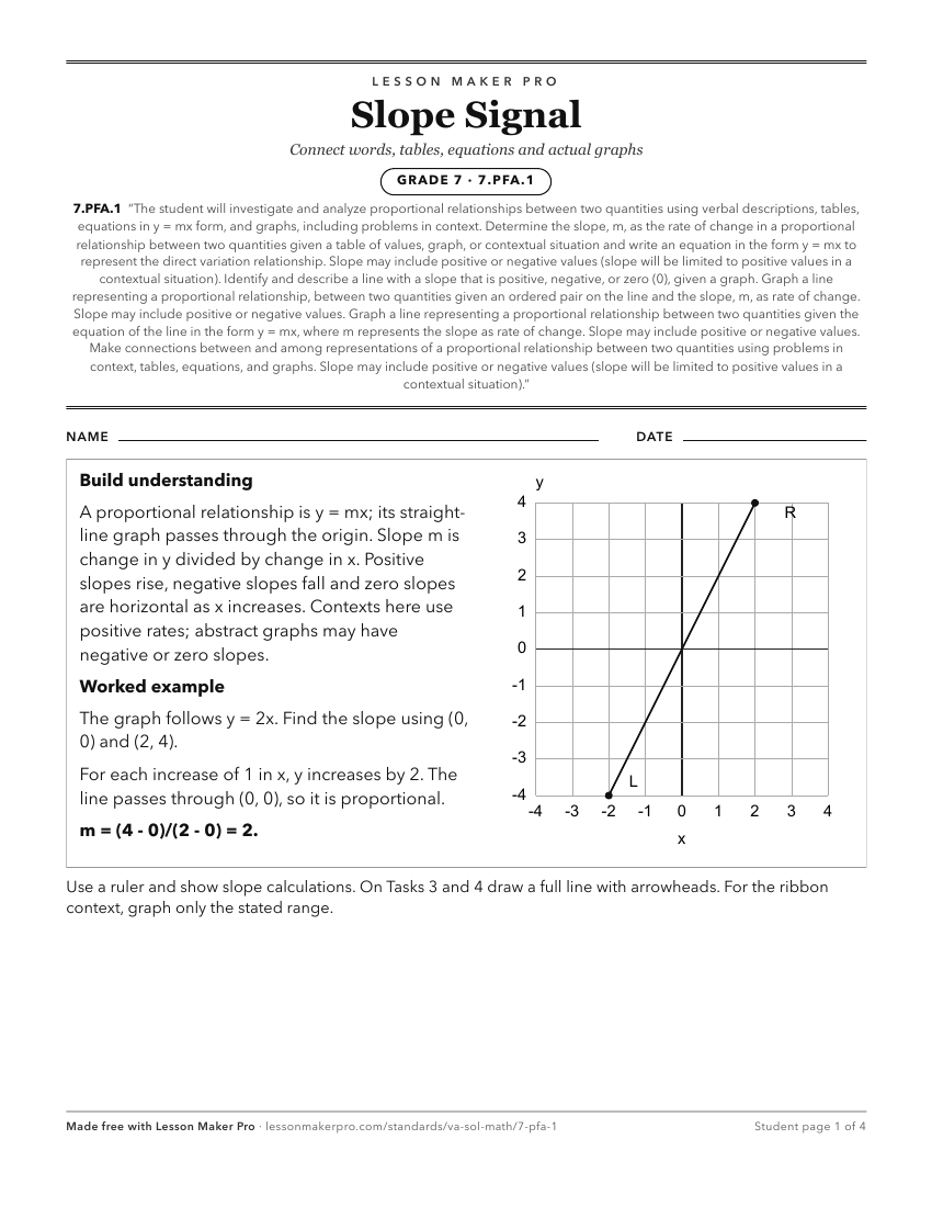 Preview of the 7.PFA.1 printable worksheet