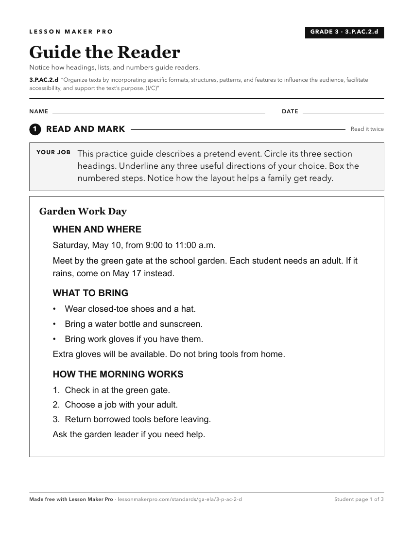 Preview of the 3.P.AC.2.d printable worksheet