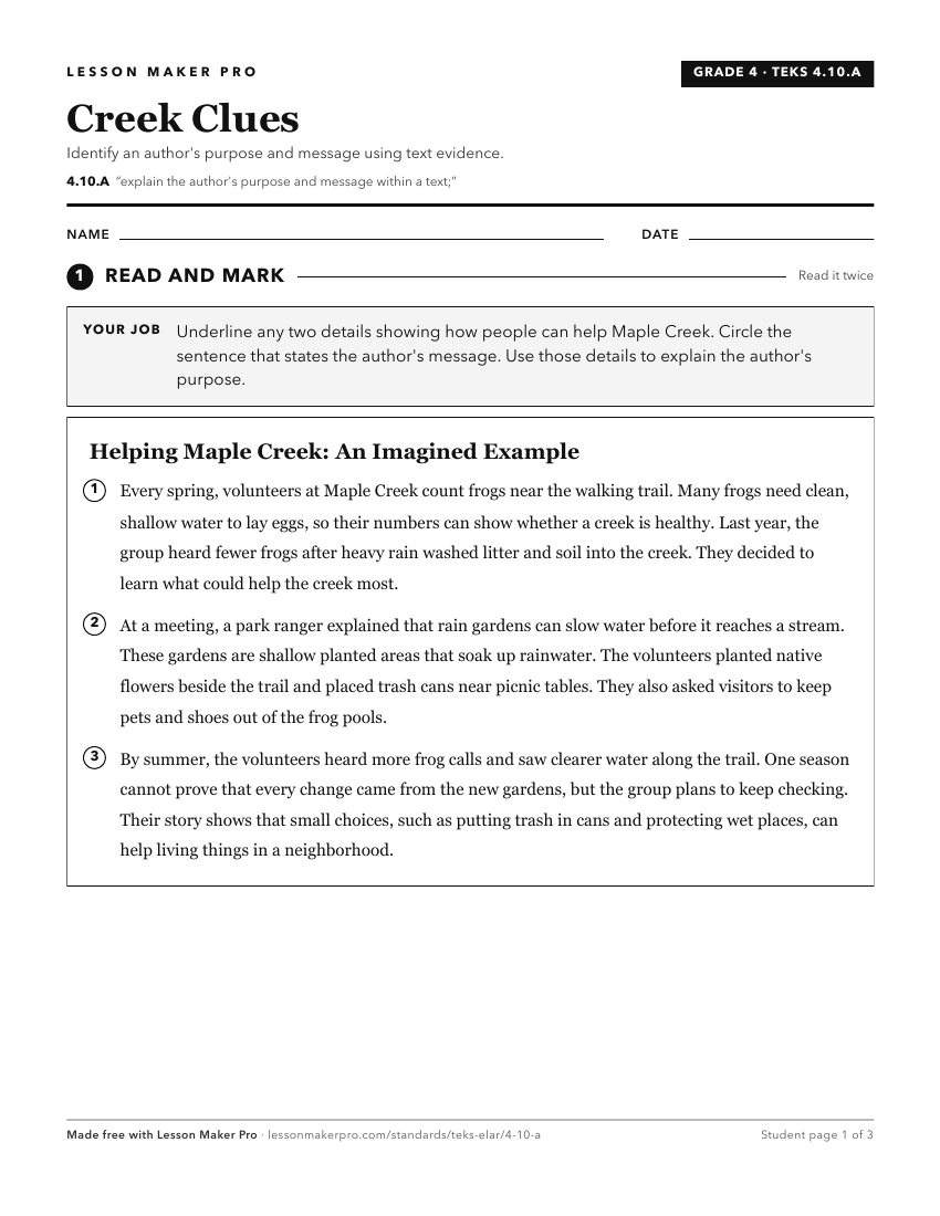 Preview of the 4.10.A printable worksheet