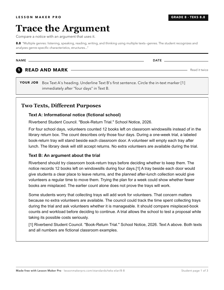 Preview of the 8.8 printable worksheet