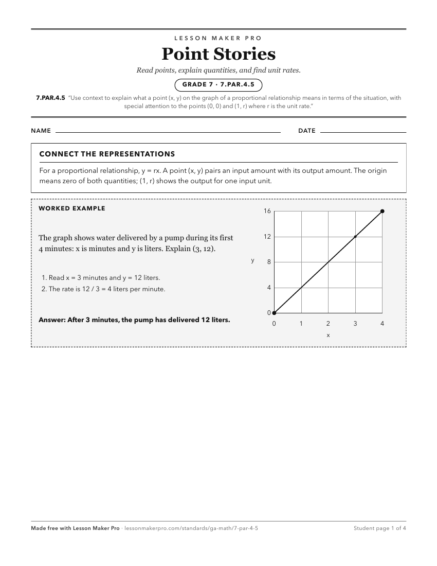 Preview of the 7.PAR.4.5 printable worksheet