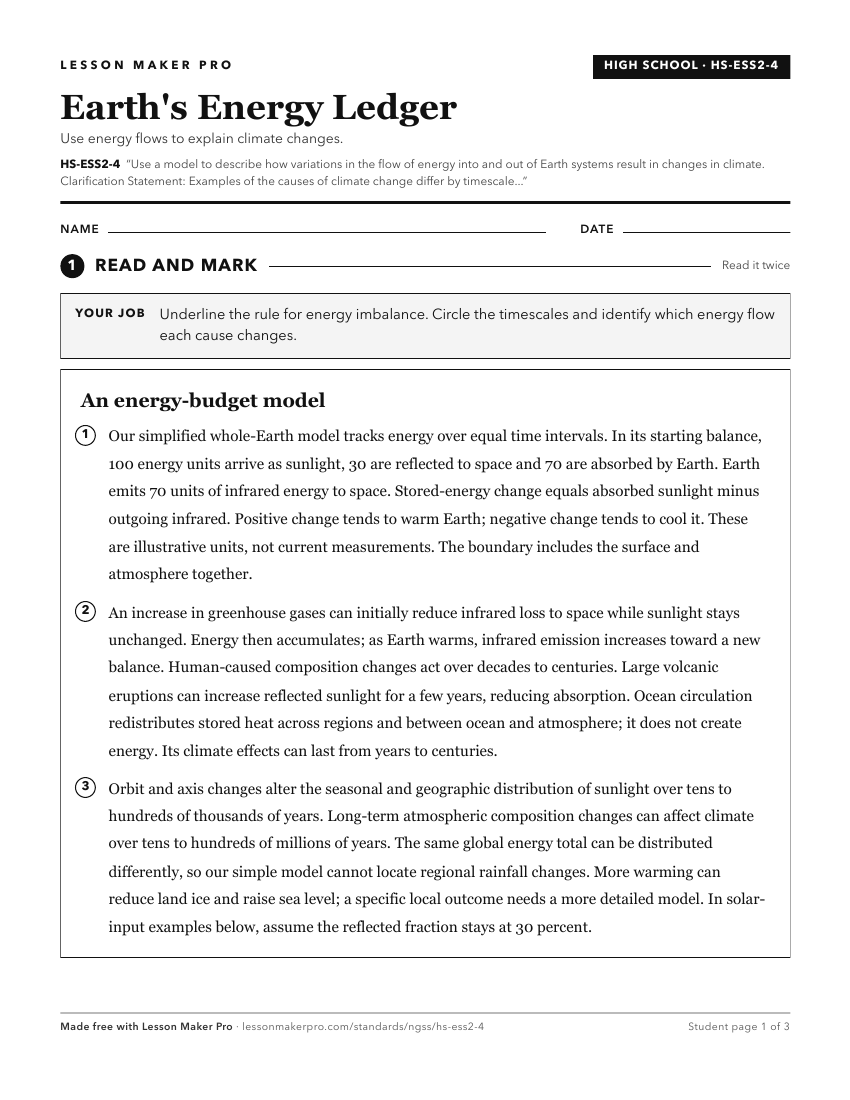 Preview of the HS-ESS2-4 printable worksheet