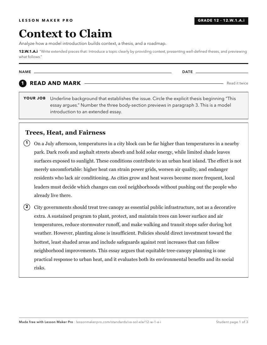 Preview of the 12.W.1.A.i printable worksheet