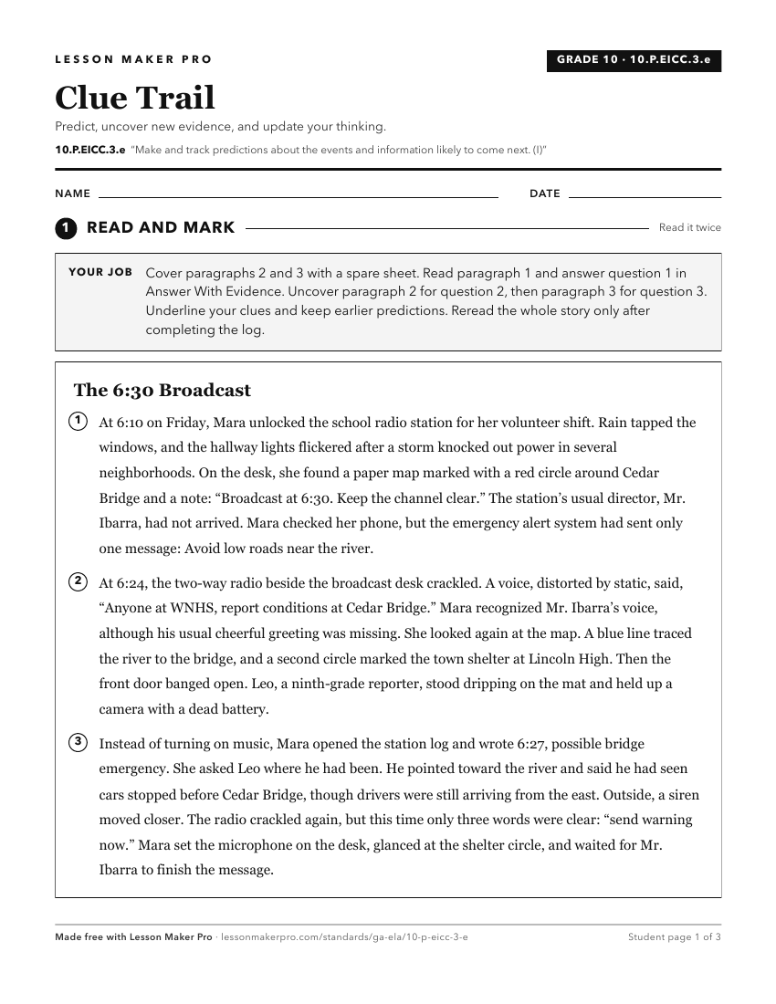Preview of the 10.P.EICC.3.e printable worksheet
