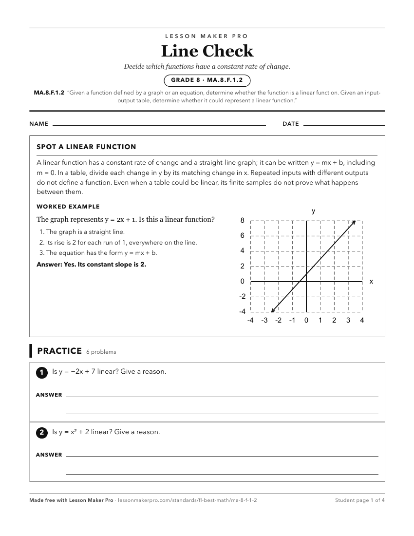 Preview of the MA.8.F.1.2 printable worksheet