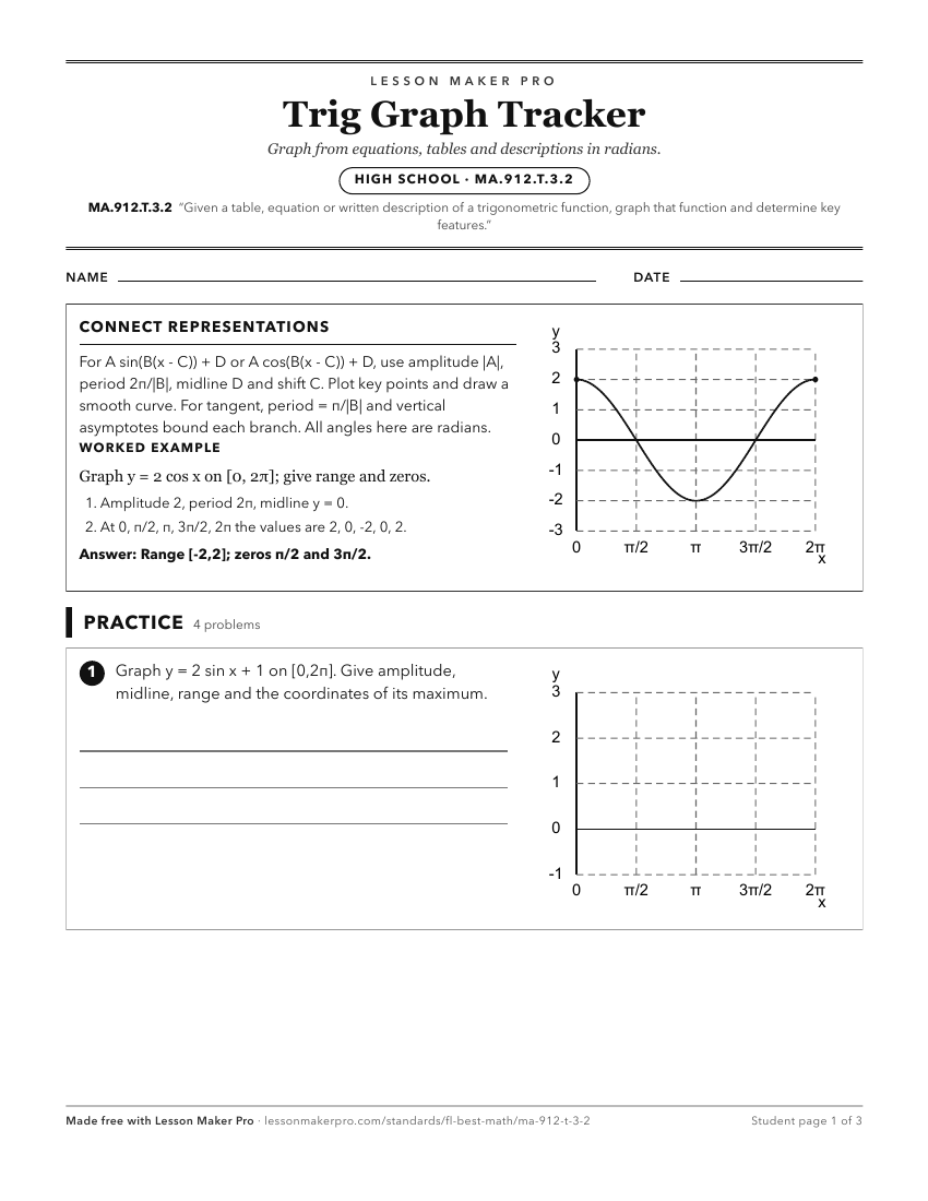 Preview of the MA.912.T.3.2 printable worksheet