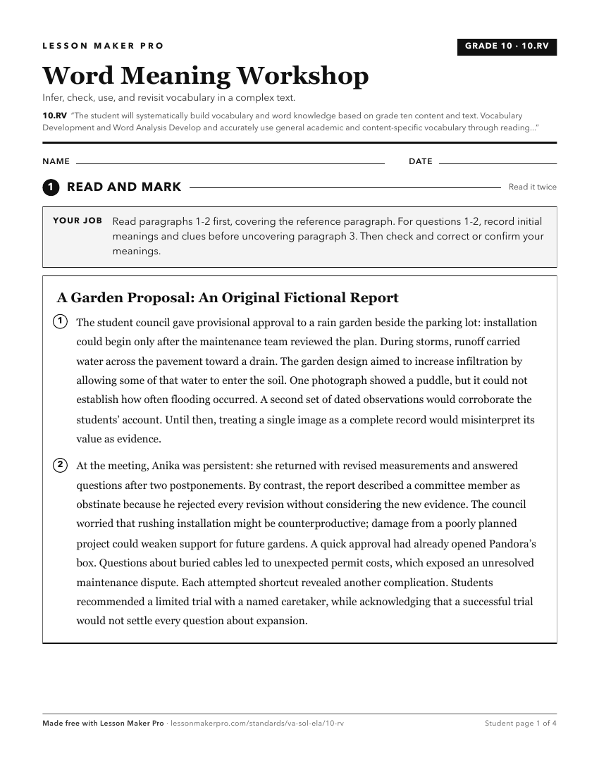 Preview of the 10.RV printable worksheet