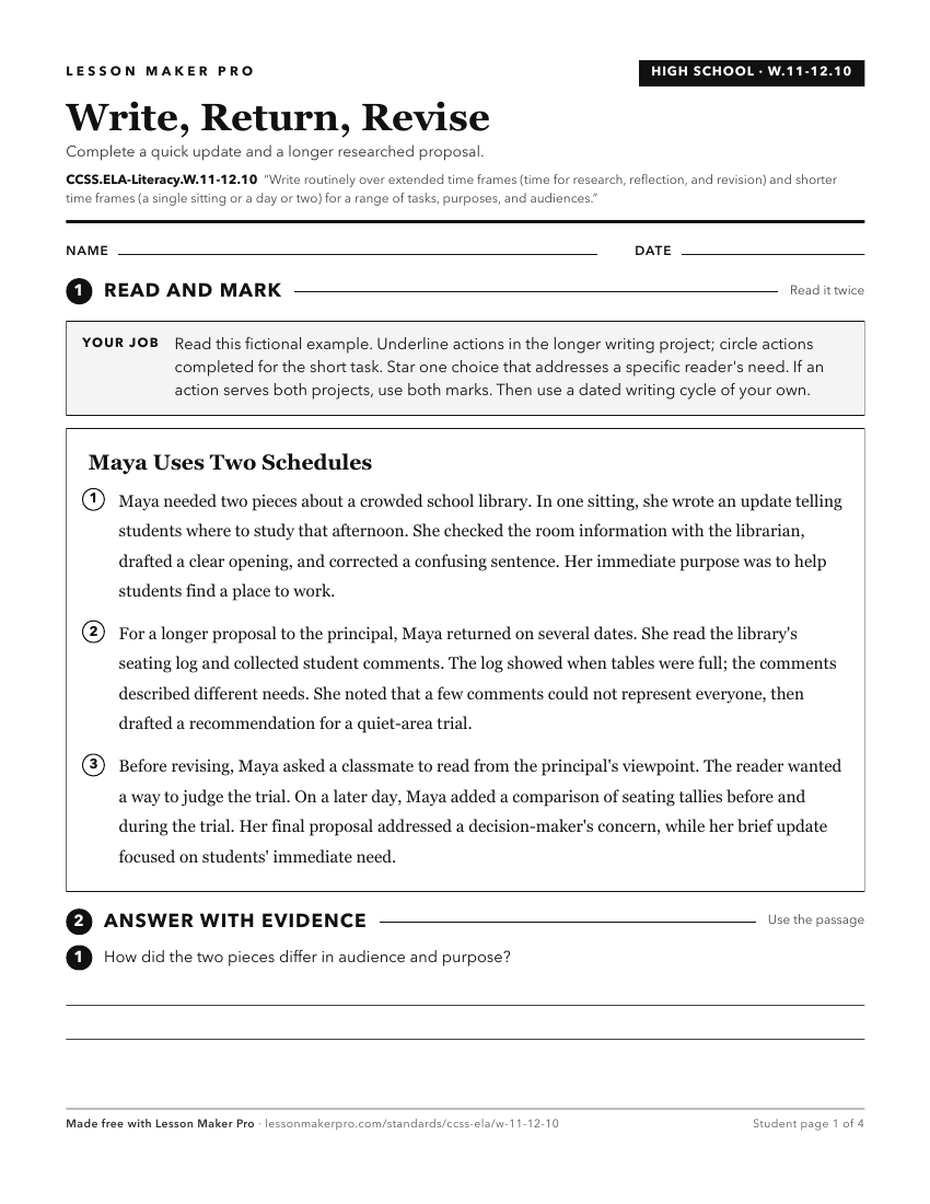 Preview of the CCSS.ELA-Literacy.W.11-12.10 printable worksheet