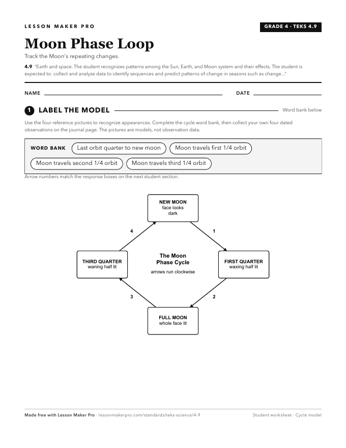 Preview of the 4.9 printable worksheet