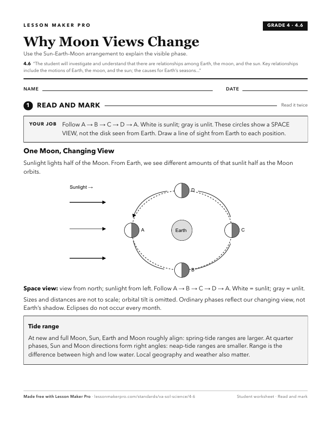 Preview of the 4.6 printable worksheet