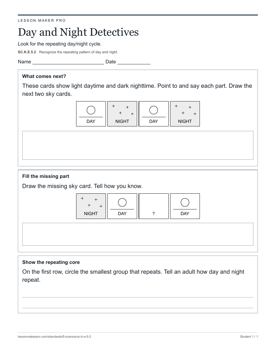 Preview of the SC.K.E.5.2 printable worksheet