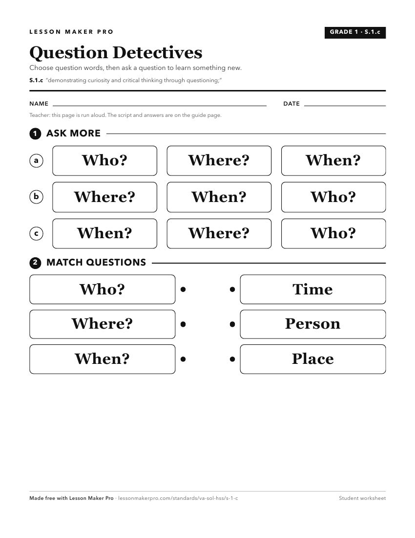 Preview of the S.1.c printable worksheet