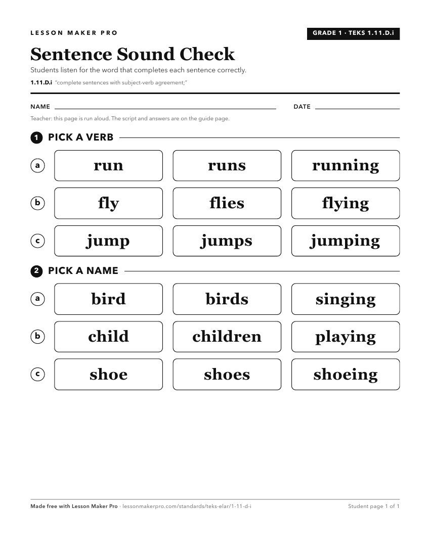 Preview of the 1.11.D.i printable worksheet