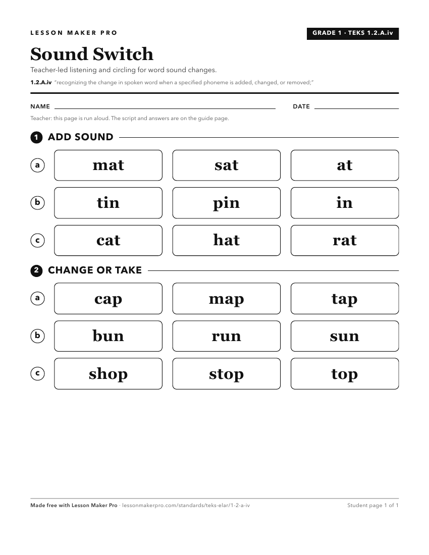 Preview of the 1.2.A.iv printable worksheet