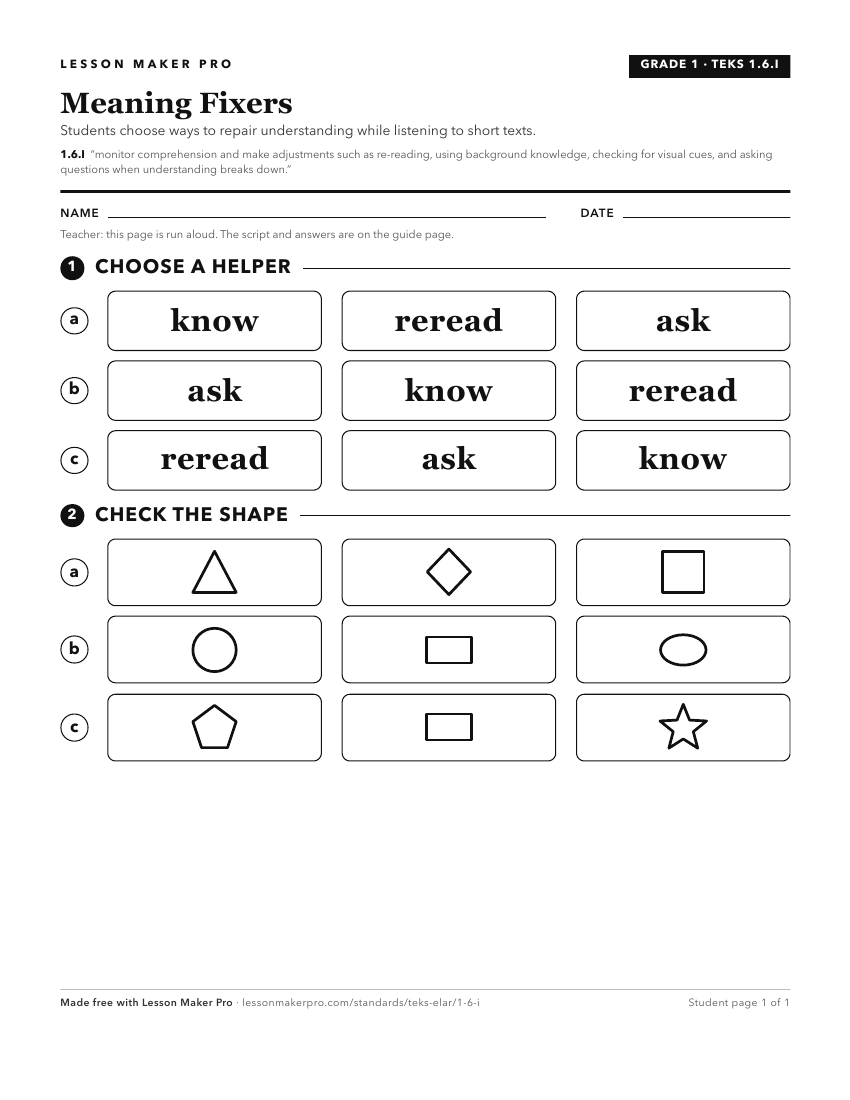 Preview of the 1.6.I printable worksheet