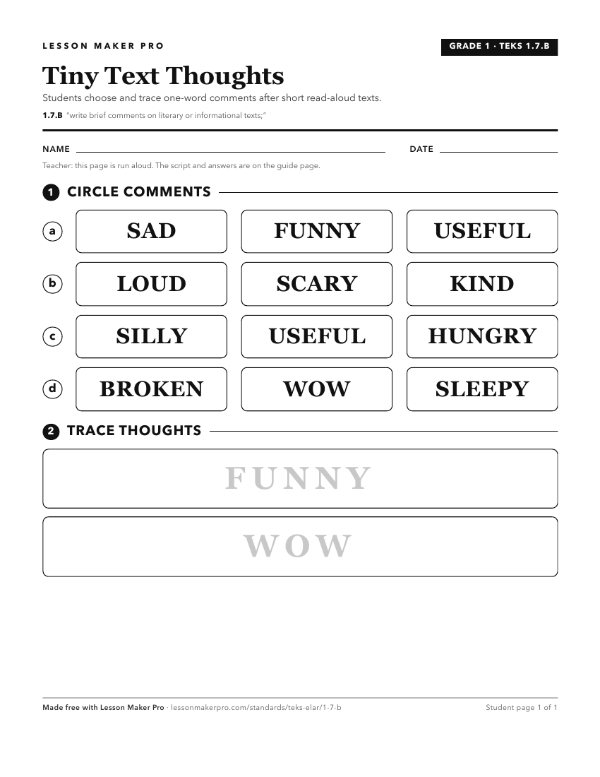 Preview of the 1.7.B printable worksheet