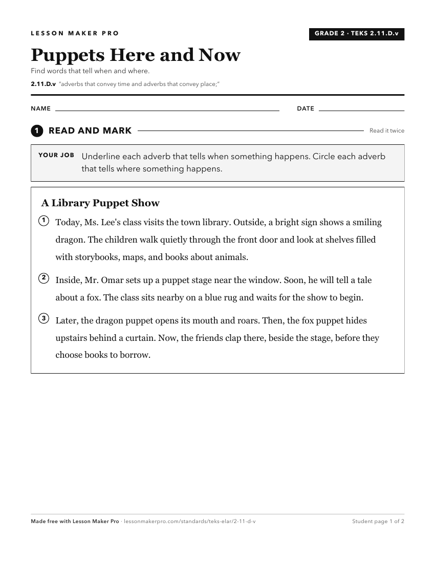 Preview of the 2.11.D.v printable worksheet