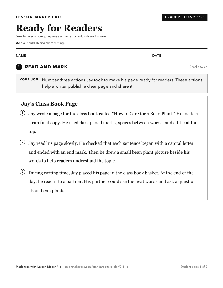 Preview of the 2.11.E printable worksheet