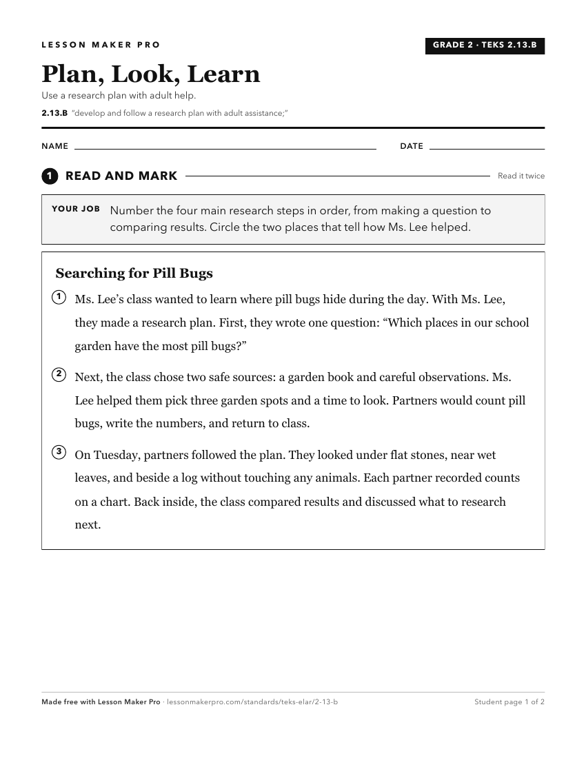Preview of the 2.13.B printable worksheet