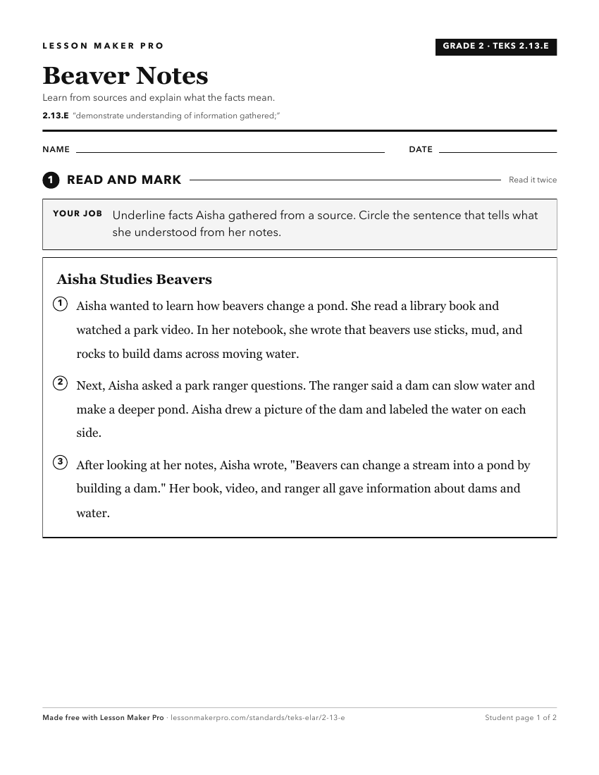 Preview of the 2.13.E printable worksheet
