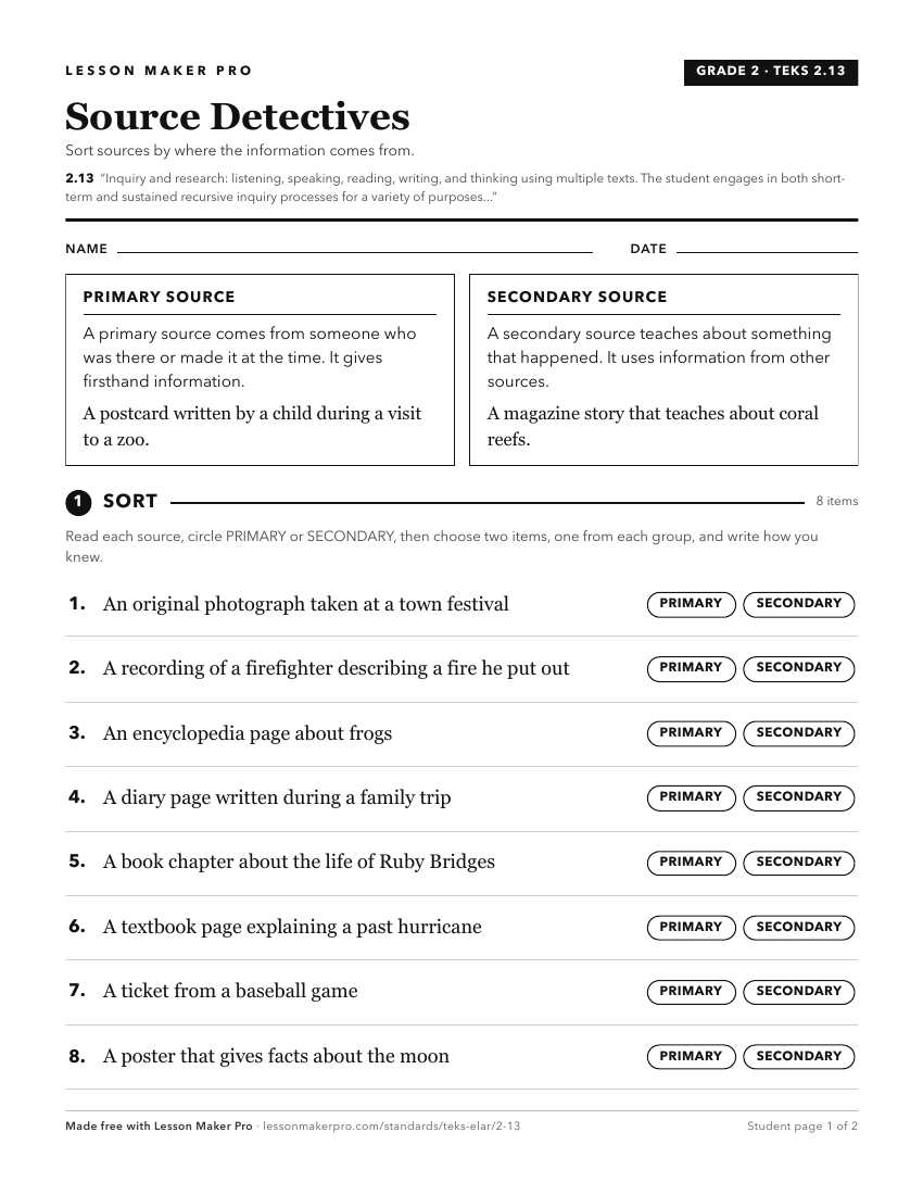 Preview of the 2.13 printable worksheet
