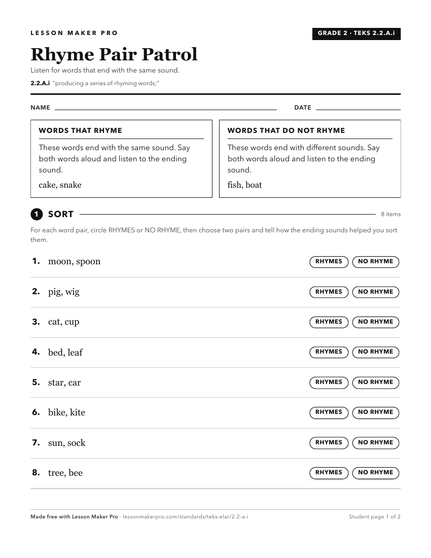 Preview of the 2.2.A.i printable worksheet