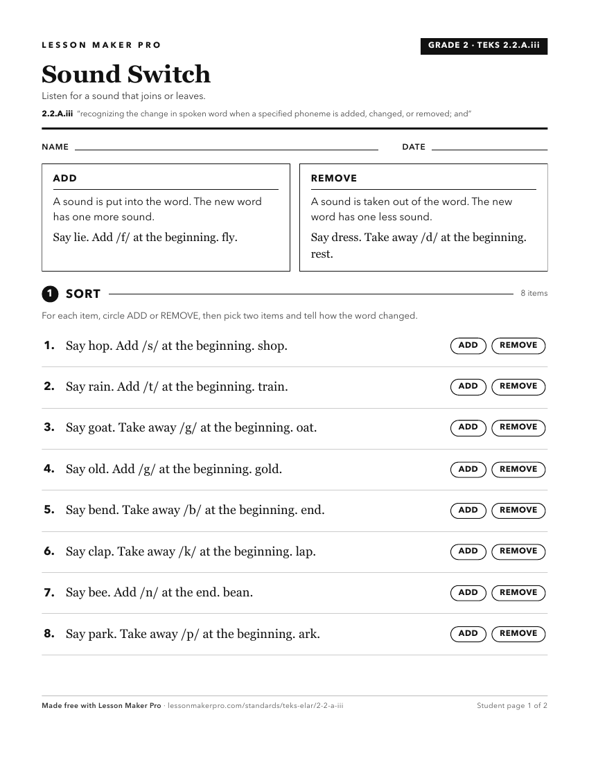 Preview of the 2.2.A.iii printable worksheet