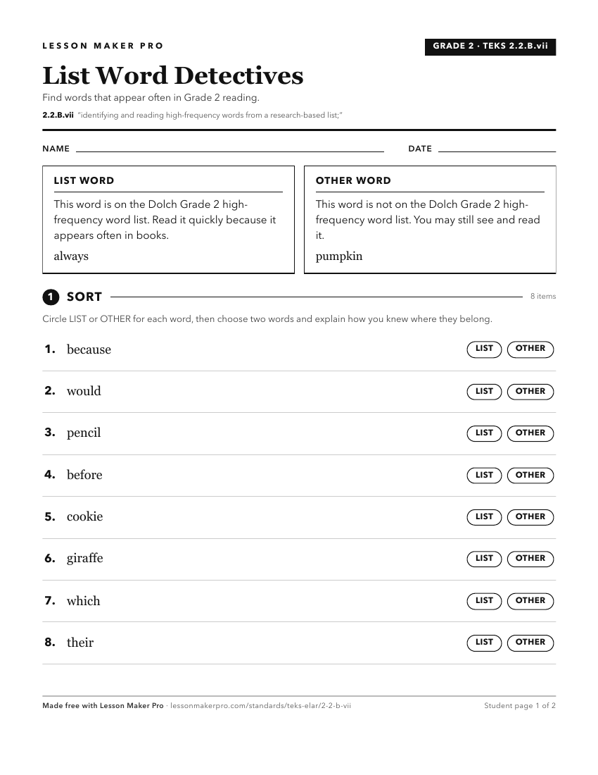 Preview of the 2.2.B.vii printable worksheet