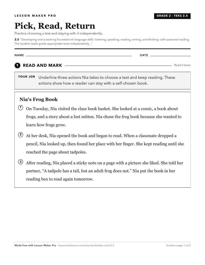 Preview of the 2.5 printable worksheet
