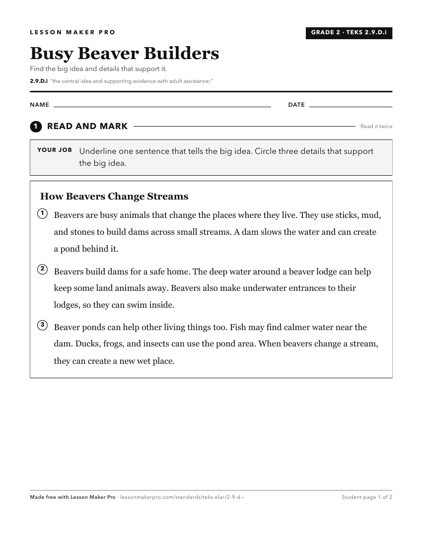 Preview of the 2.9.D.i printable worksheet