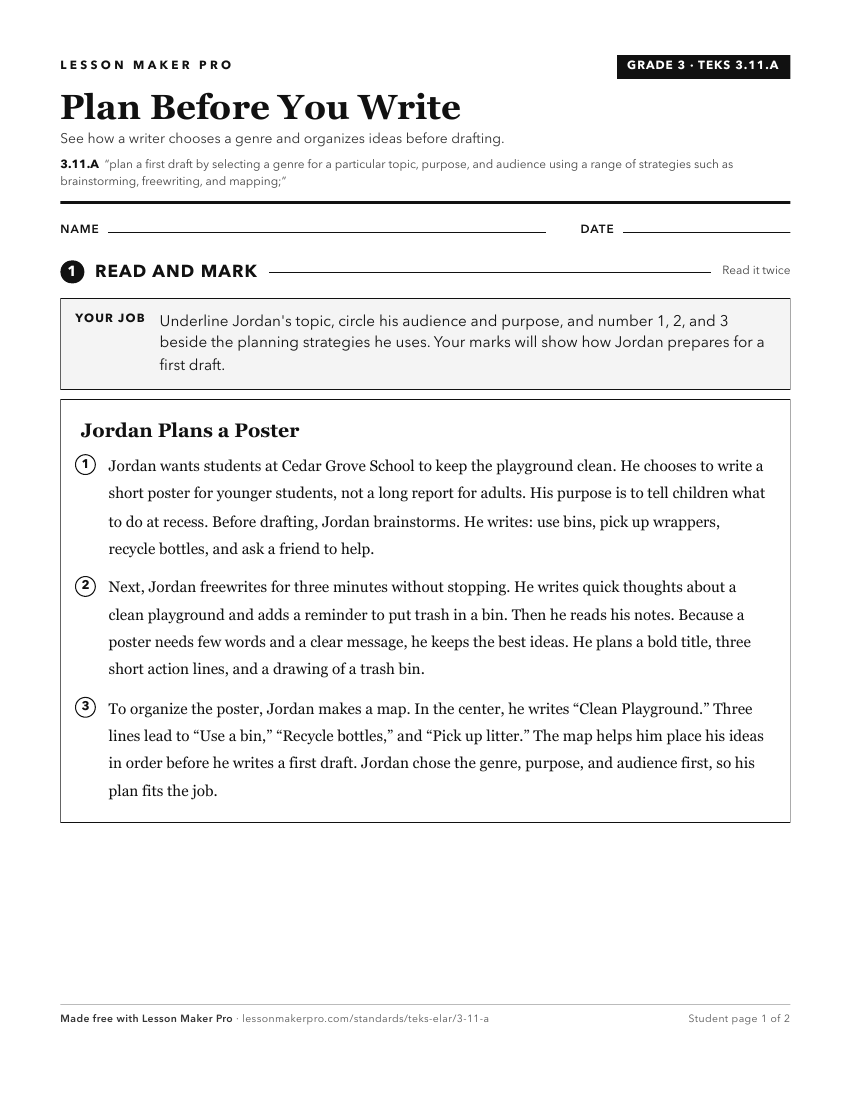 Preview of the 3.11.A printable worksheet