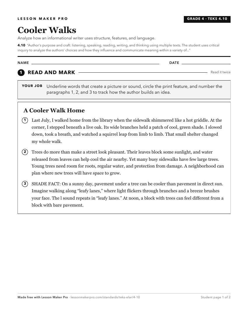 Preview of the 4.10 printable worksheet