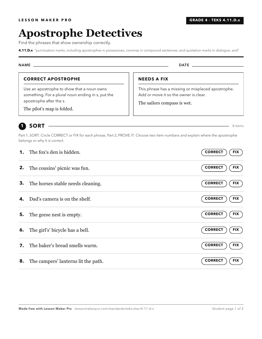 Preview of the 4.11.D.x printable worksheet