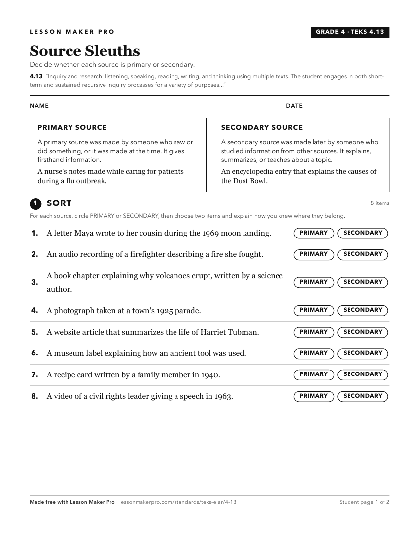 Preview of the 4.13 printable worksheet
